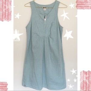 Quicksilver 🌊 Striped Dress in Turquoise